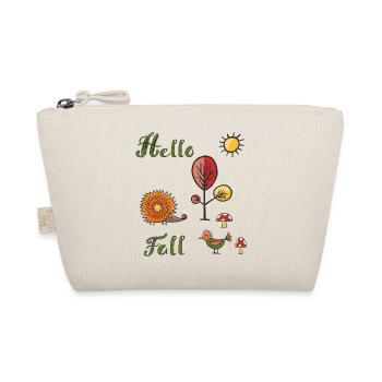 Hello Fall - Organic Pouch - nature - Front