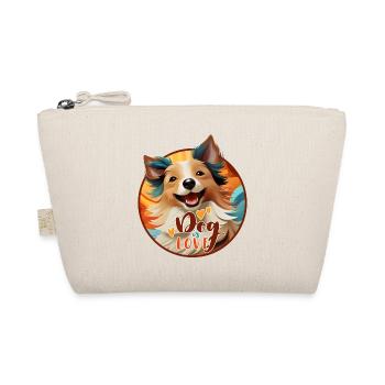 Dog is LOVE - Organic Pouch - nature - Front