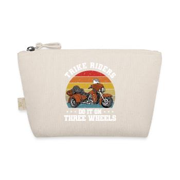 Trike Motorrad Motorradfahrer Triker Trikes Biker - Bio-Täschchen - Natur - Vorne