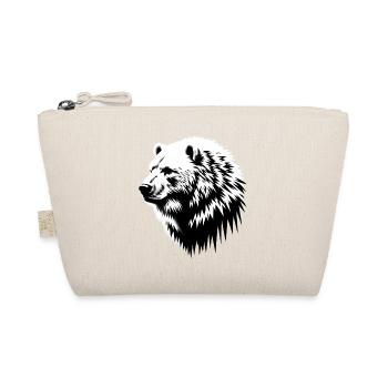 Bear | Eisbäar - Organic Pouch - nature - Front