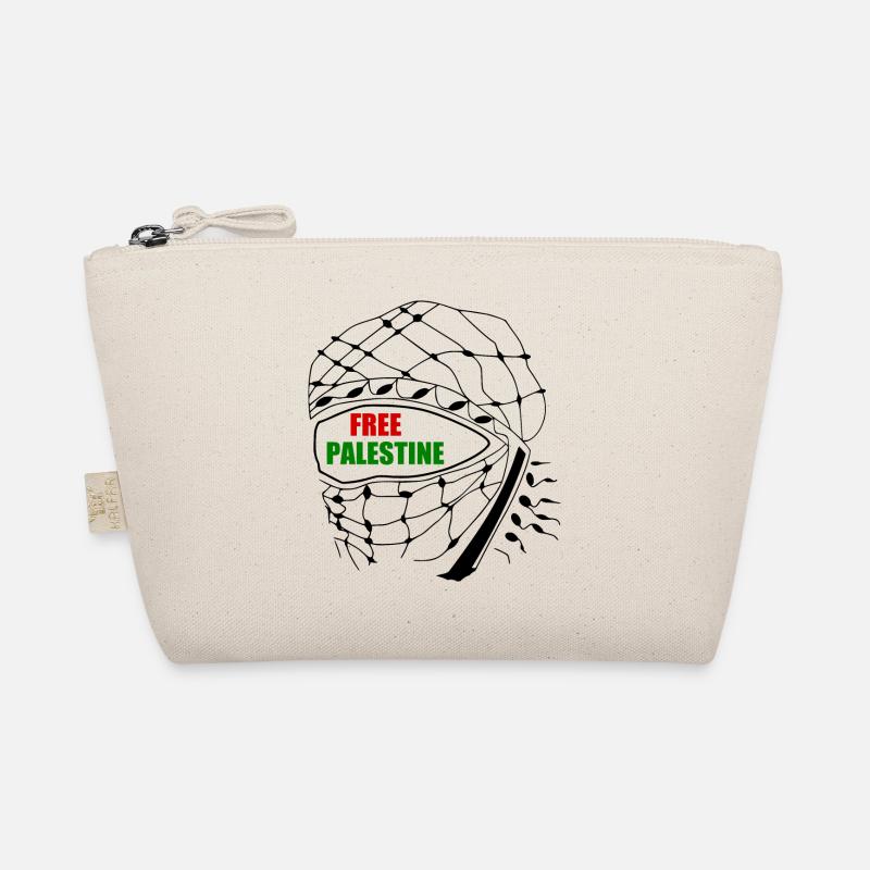 Free palestine - Bio-Täschchen - Natur