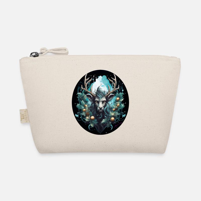 Santa's Reindeer Organic Pouch