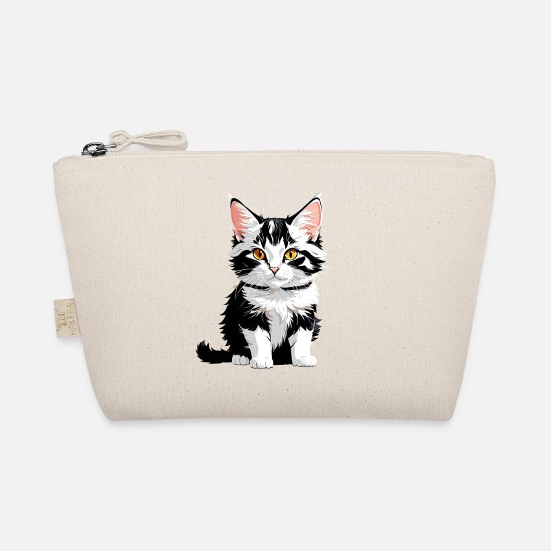 Cute kitten Organic Pouch