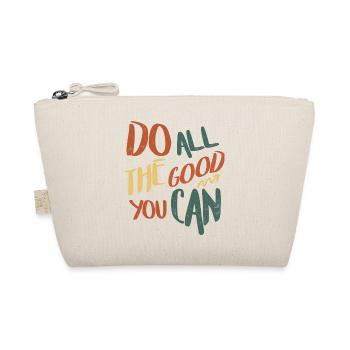 Do All The Good You Can - Organic Pouch - nature - Front