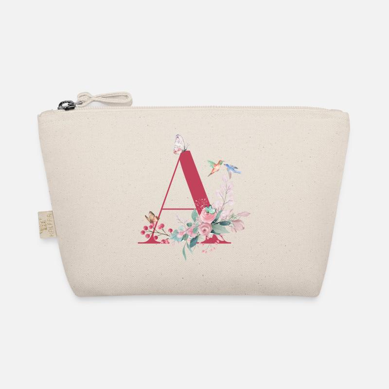 Brief an Floral - Geschenkidee Bio-Täschchen