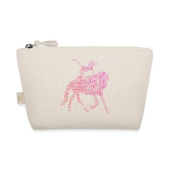 Equestrian gymnastics, team vaulting, balance exercises - Organic Pouch - nature - Front