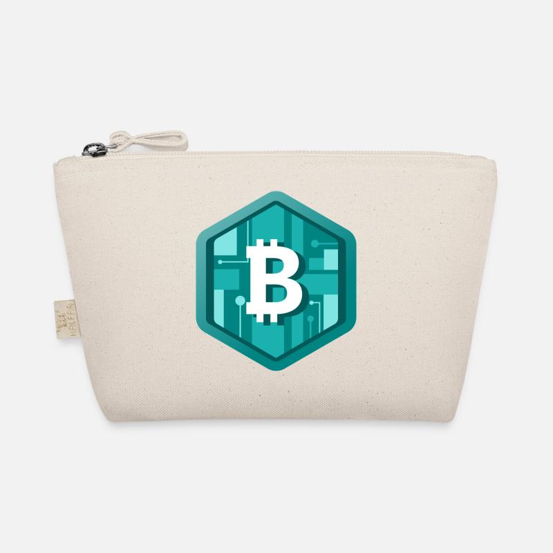 B Krypto Logo Bio-Täschchen