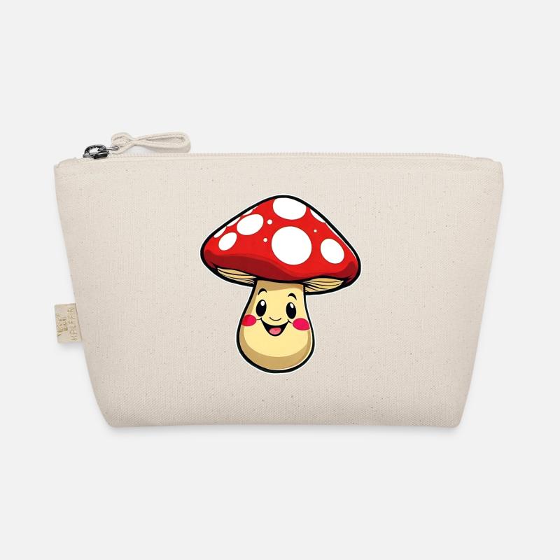 Funny little toadstool Organic Pouch