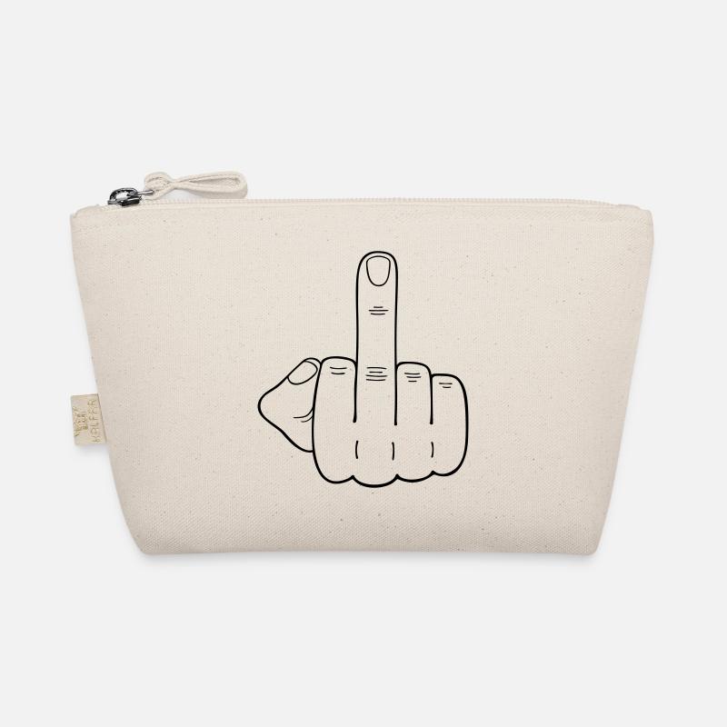Mittelfinger Bio-Täschchen
