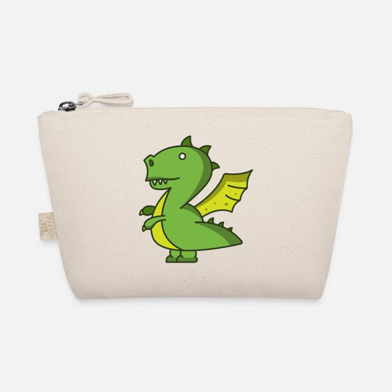 Dinosaurier Kinder Logo Bio-Täschchen