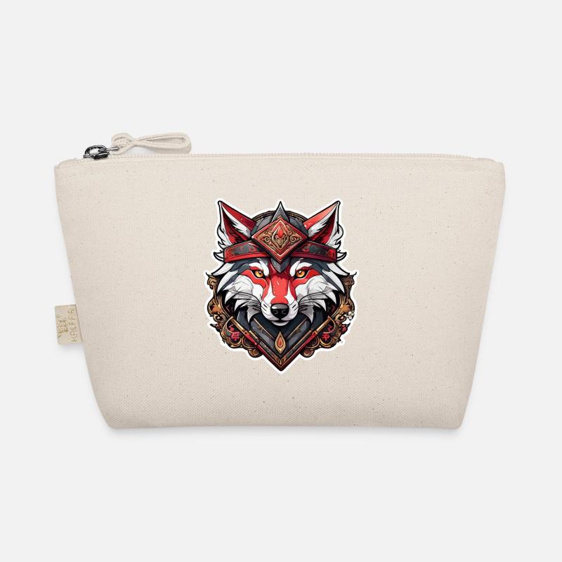 Wolf Tattoo Organic Pouch