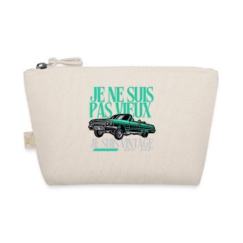 Je Ne Suis Pas Vieux Je Suis Vintage - Trousse biologique - nature - Devant