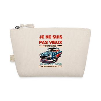 Je Ne Suis Pas Vieux Je Suis Vintage - Trousse biologique - nature - Devant