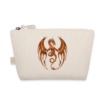 Fantasy Dragon Anime Dragon Head Mythical reptile - Organic Pouch - nature - Front