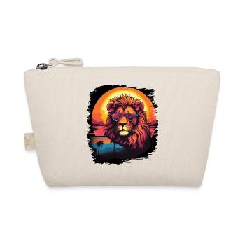 Lion Dog Church Sayings Cut Meme Design Awesome - Organic Pouch - nature - Front