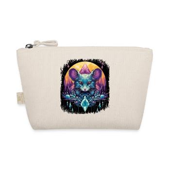 All Joke Happy CanvasBackpack Rat - Organic Pouch - nature - Front