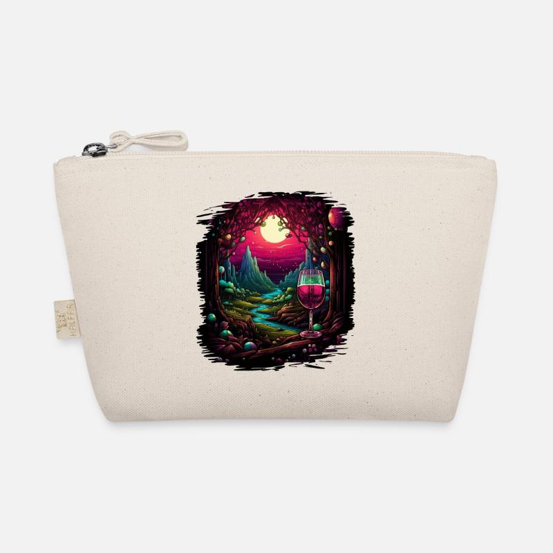 happy present idea birthday present peace symbol Bio-Täschchen