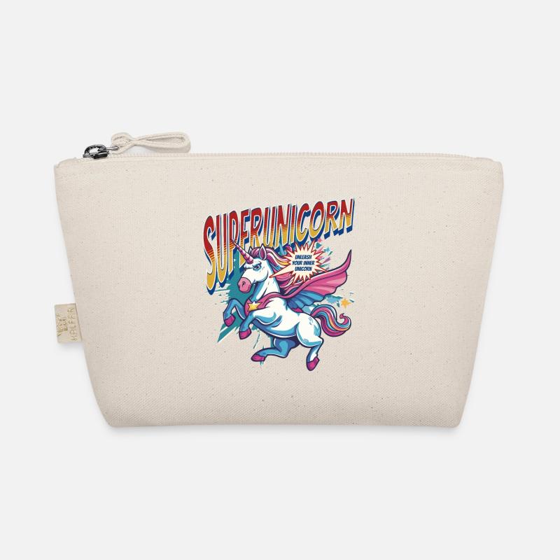 Einhorn Superheld Superkräfte Übernatürlich Comic Bio-Täschchen