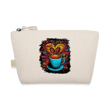 peace gift counterculture funky jokes funny quote - Bio-Täschchen - Natur - Vorne