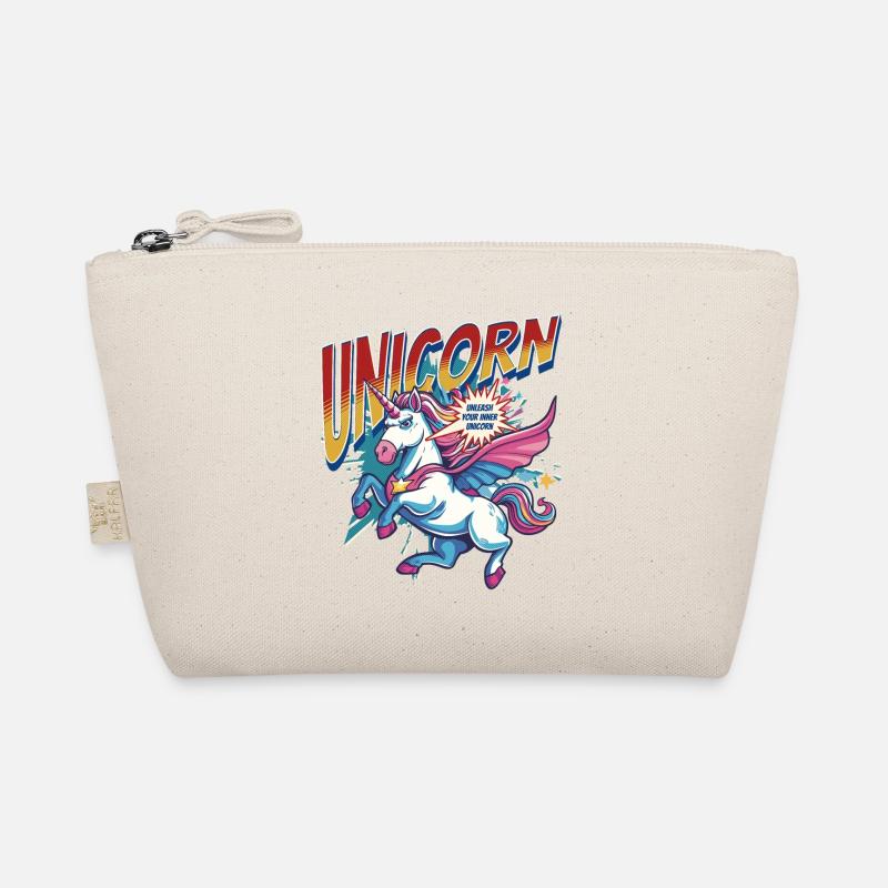 Einhorn Superheld Superkräfte Übernatürlich Comic Bio-Täschchen