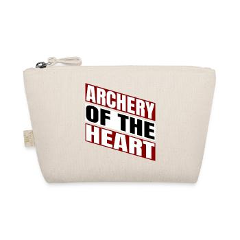 love community gift idea awesome birthday - Organic Pouch - nature - Front