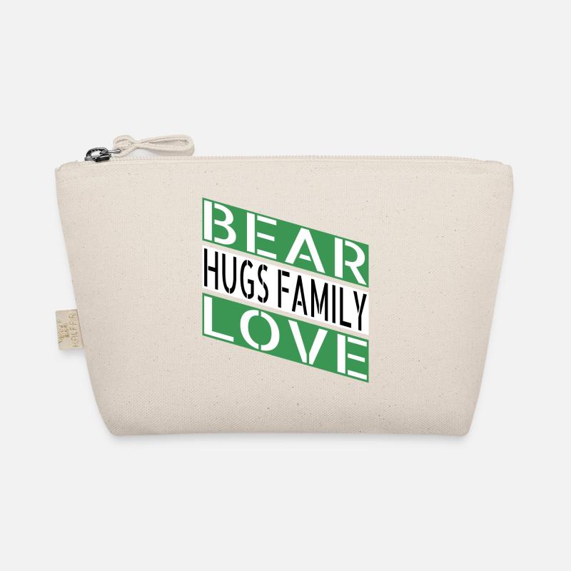 sayings fun jokes present idea bear hugs geek Bio-Täschchen