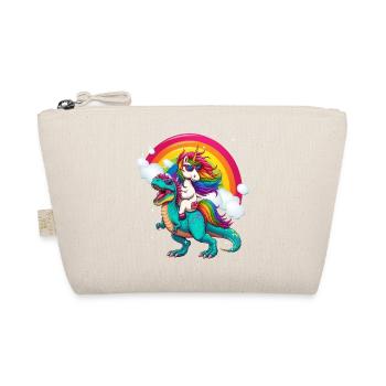 Licorne équitation dinosaure - Trousse biologique - nature - Devant
