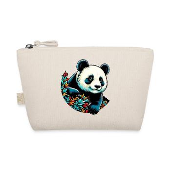 Panda - Organic Pouch - nature - Front