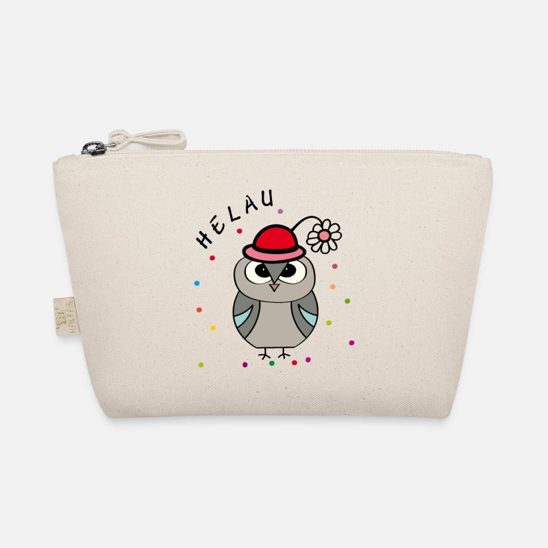 Helau Fasching Eule Bio-Täschchen