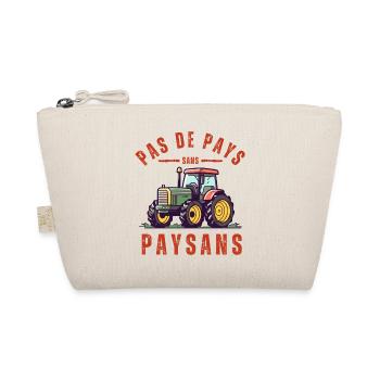 Pas de pays sans paysans - Trousse biologique - nature - Devant