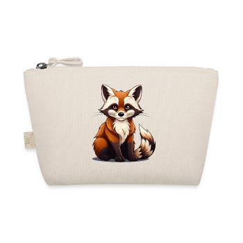 Waschen Bär Niedlicher Panda Logo - Bio-Täschchen - Natur - Vorne