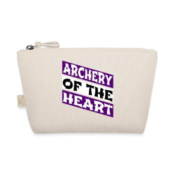Birthday Gift Archery Archery Practice - Organic Pouch - nature - Front