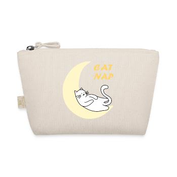 Cat nap on the moon - Organic Pouch - nature - Front