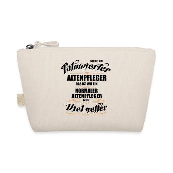 Tätowierter Altenpfleger ist netter! Altenpflege. - Bio-Täschchen - Natur - Vorne