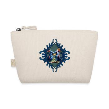 Fantasy birds in love - Organic Pouch - nature - Front
