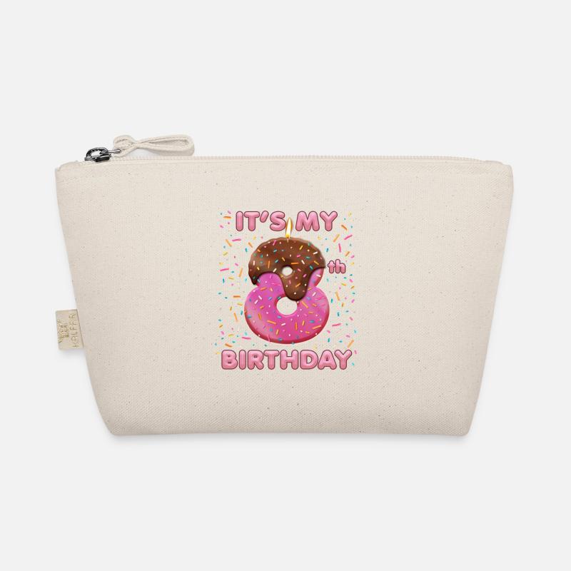 Mein 8. Geburtstag Donut Bio-Täschchen