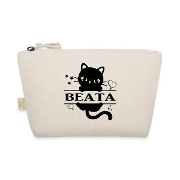 Beata t-shirt t-shirt chat cadeau t-shirt chat Katze - Trousse biologique - nature - Devant