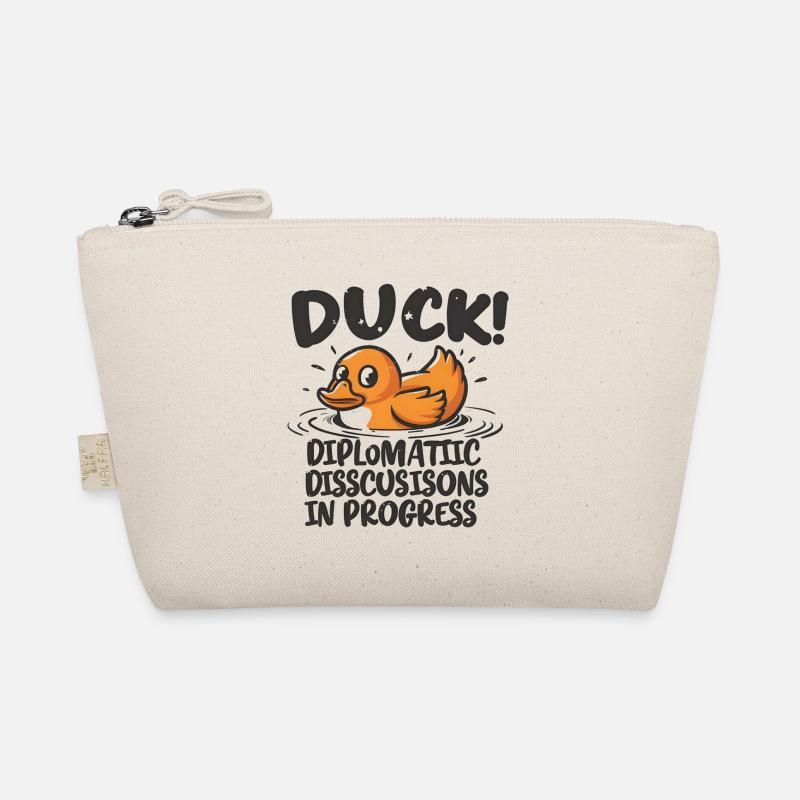 Duck! Diplomatic discussions in progress Organic Pouch