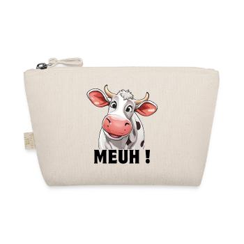 cow, dairy cow, cow farmer - Organic Pouch - nature - Front