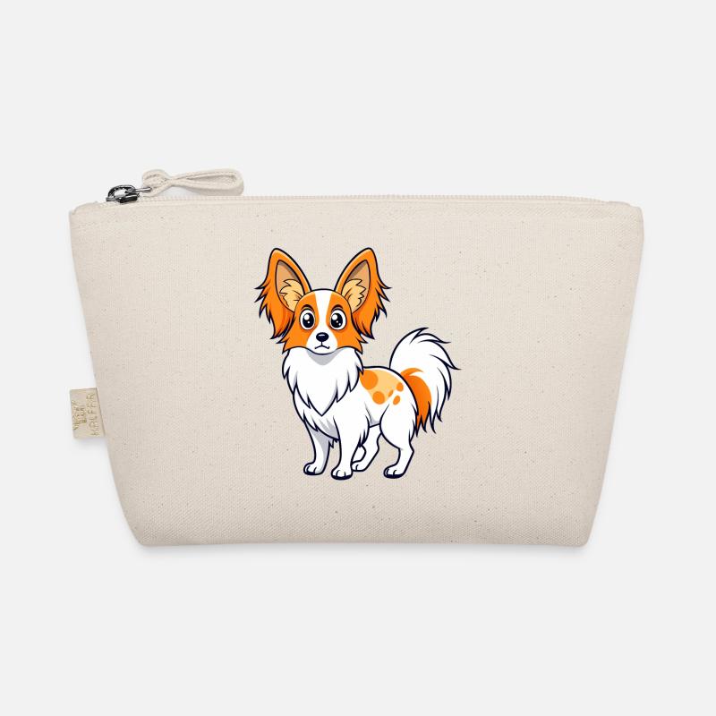 Alert Papillon Digitale Kunst Bio-Täschchen