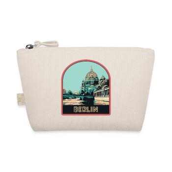 Illustration Historic Center of Berlin - Organic Pouch - nature - Front