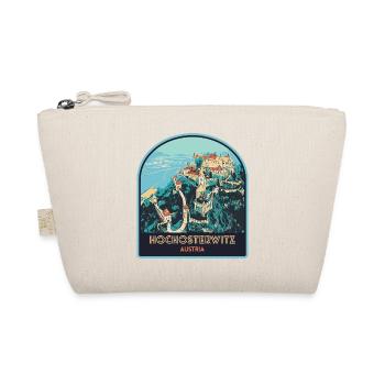 Illustration Hochosterwitz Castle, Austria - Organic Pouch - nature - Front