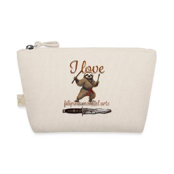 I Love Filipino Martial Arts - Organic Pouch - nature - Front