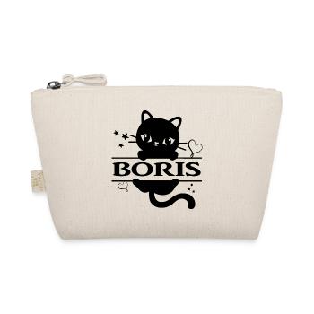Boris t-shirt t-shirt Katze idée cadeau chat - Trousse biologique - nature - Devant