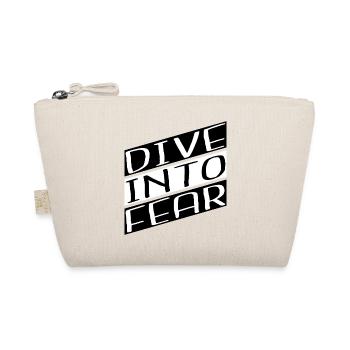 Jokes Geek Happy Bungee Jumping Safety - Organic Pouch - nature - Front