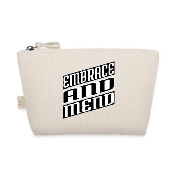 holistic healing supportive relationships happy - Organic Pouch - nature - Front