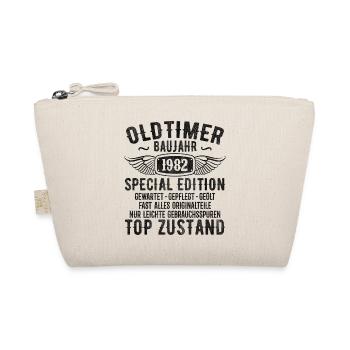 Vintage 1982 Geburtstagsgeschenk 1982 Baujahr - Bio-Täschchen - Natur - Vorne