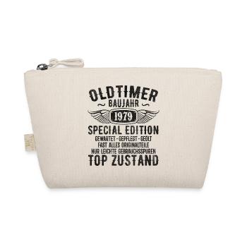 Vintage 1979 Geburtstagsgeschenk 1979 Baujahr - Bio-Täschchen - Natur - Vorne