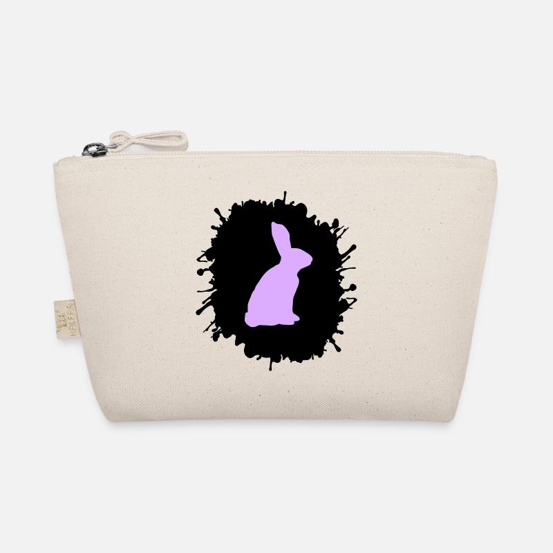Splatter Bunny Organic Pouch