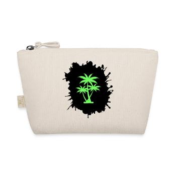Palm Blobs - Organic Pouch - nature - Front